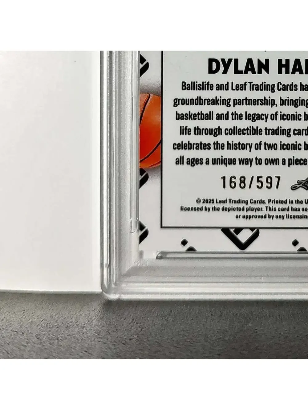 Dylan Harper 2025 Leaf Metal #BILA-DH1 Refractor PSA 8 Auto 10